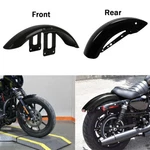 Vivid Black Front + Rear Fenders Fit For Harley Sportster XL883 1200 04-22. Fixed Price $189.99.
