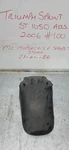 Triumph Sprint St 1050 Rear Section Of Front Black 2006 - 08. Fixed Price $16.23.