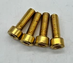 Harley Sportster Brass Allen Handlebar Clamp Bolts Risers Bridge. Fixed Price $15.26.