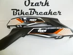 16 390 Duke Ktm Oem Rh Lh Rear Side Panels 9010804100047 2015 - 2017 Rc Dv. Fixed Price $66.00.