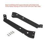Black Saddlebag Rail Support Bracket Left & Right Side Fit For Harley Touring. Fixed Price $45.04.