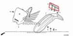New Oem Honda Front Number Plate Mount Bracket Stay. Fixed Price $24.95.