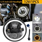 5.75" Led Headlight Projector For Harley Davidson Sportster Xl 1200 / 883 Usa. Fixed Price $24.95.