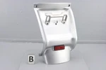 2007 Honda Goldwing Gl 1800 Rear Back Fender Billet Silver Metallic *NHA27M*. Fixed Price $75.22.