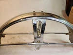 1965-66 YDS3 YM1 Yamaha Front Fender With Brace/support Used 11626-71. Fixed Price $34.99.