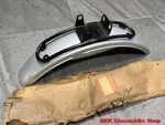 Nos Suzuki TS90 TS100 Front Fender & Bracket P/n 53110-25600-737 , 53210-25100. Fixed Price $350.02.