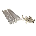 Haan Wheels Set Of Silver Spokes 15 06301 Compatible With Yamaha Yz 450. Fixed Price $164.32.