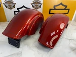 Oem 2025 Harley RG3 Freewheeler Left & Right Rear Fender Trike Whiskey Fire. Fixed Price $819.95.
