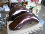 Kawasaki Vulcan Classic VN1600 A3 2005 Fender Front Rear Mud Guards. Fixed Price $99.95.