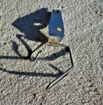 1980 Kawasaki KZ440A Ltd Front Fender Brake Cable/hose Guide. Fixed Price $18.00.