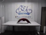 2004 Yamaha Star XVS1100A Classic Gold Oem Red Front Wheel Fender. Fixed Price $160.00.