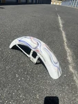 Crusty Harley Davidson Sportster Xlh 883 & 1200 Brown Front Fender. Fixed Price $35.00.