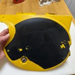 Genuine Oem 1977 Yamaha TT500 Right Side Frame Cover Panel 1T1-21721-00-00. Fixed Price $49.99.