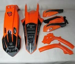Ktm Oem Front & Rear Fenders + Side Covers 500 Exc-f Off-road/racing Motorcycle. Fixed Price $174.99.
