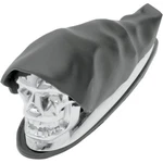 Drag Specialties Chrome/black Shrouded Skull Fender Ornament - Universal Apply. Fixed Price $42.79.