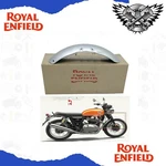 Royal Enfield Gt 650CC & Interceptor "front Mudguard" Silver. Fixed Price $51.02.