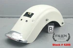 Nice 2018 Harley Electra Glide Back Rear Fender + Trim Birch White #4205. Fixed Price $79.99.