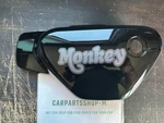 Honda Monkey Left Upper Side Cover Pearl Shining Black 64550-K0F-T60ZD Genuine. Fixed Price $109.97.