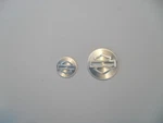 Harley Heritage Springer Flsts Front And Rear Bar & Shield Fender Tip Medallions. Fixed Price $46.95.