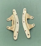 Harley Panhead Shovelhead Hydra Front Fender Mount Brackets Pt # 38610-52. Fixed Price $39.95.