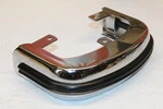 1968-76 Harley Fl Shovelhead Rear Fender Chrome Bumper 91014-68 Nos. Fixed Price $35.00.