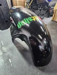 03 Kawasaki Ninja ZX-6R ZX6R ZX636 Gloss Black Front Fender Oem 35004-0019. Fixed Price $41.00.