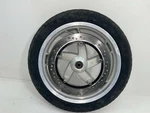 2007 00-09 Buell Blast 500 Start Dust Silver Front Wheel Rim & Tire. Fixed Price $199.99.