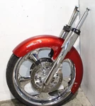 2009-2013 Harley Davidson Touring 23" Wheel & 6 Degree Front Fork Rake Kit Hhi. Fixed Price $1999.26.