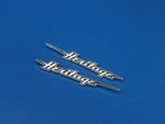 Harley-davidson 18-25 Softail Heritage Oem Front Fender Emblems 61400513 6140041. Fixed Price $35.99.