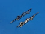 Harley-davidson 18-25 Softail Heritage Oem Front Fender Emblems 61400513 6140041. Fixed Price $39.99.