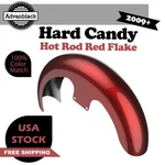 Advanblack Hard Candy Hot Rod Red Flake 21" Wrapper Front Fender Fits 09+ Harley. Fixed Price $699.00.