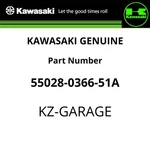 Kawasaki Genuine Upper Metallic Carbon Gray Cowling 55028-0366-51A New. Fixed Price $306.35.
