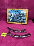 Harley Street Glide Flhx Rear Fender Strut Covers Trim 2009-13 Saddle Bag Chrome. Fixed Price $165.00.