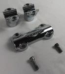 Harley Softail Dyna Sportster Nostalgic Chrm Handlebar Risers 56998-09 55984-07. Fixed Price $96.19.