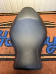 Genuine Harley Davidson Sportster Single Black Leather Seat RDW-92/61-0067 8406. Fixed Price $54.00.
