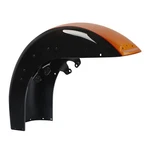 Front Fender Fit For Harley Electra Glide Flhr 14-24 Amber Whiskey/vivid Black. Fixed Price $299.99.