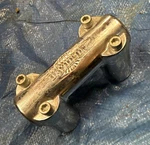 Harley Davidson Chrome Oem Handlebar 2" Riser / Clamp 55984-07 & 56998-09. Fixed Price $67.95.
