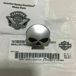 Oem Harley Willie Skull Medallion Emblem Cvo Road Glide Backrest Fender Logo. Fixed Price $24.95.