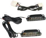 Custom Dynamics Saddlebag Rail Led Light Bar W/ Smoke Lens For Harley 09-13 Flht. Fixed Price $79.95.