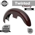 Twisted Cherry 19" Reveal Wrapper Hugger Front Fender Fits Harley Street Road. Fixed Price $649.00.