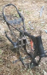 B 1973 GT1MX 80 Yamaha Oem Frame W/swing Arm. Fixed Price $232.47.