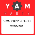 5JW-21611-01-00 Yamaha Fender, Rear 5JW216110100, New Genuine Oem Part. Fixed Price $73.43.