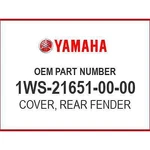 Yamaha Cover, Rear Fender 1WS-21651-00-00 Oem New. Fixed Price $135.65.