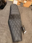 2007 Harley Sportster XL883 Saddlemen Double Seat Front Rear Pad. Fixed Price $500.00.