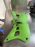 Kawasaki Radiator Shrouds Left Right 49089-1092 49089-1093 1990. Fixed Price $50.09.