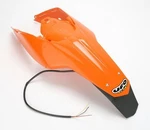Ufo Plastics Enduro Rear Fender With Light - Orange Motorcycle Dirt Bike. Fixed Price $72.67.