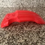 Honda Oem 61100-GEL-A000 Fender Front, CRF50 Motorcycle Mud Guard/red/scratches. Fixed Price $25.00.