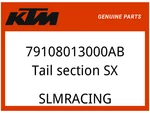 Ktm Oem Part 79108013000AB Tail Section Sx. Fixed Price $69.18.