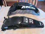 2005 Honda Front & Rear Black Fenders 80101-KSC-000ZB. Fixed Price $48.00.