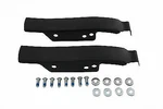 Saddlebag Rear Filler Strip Set Black For Harley Davidson By V-twin. Fixed Price $83.90.